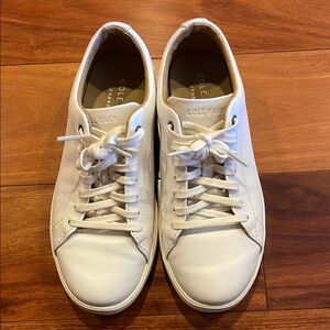 Cole Haan White Leather Women's Sneakers